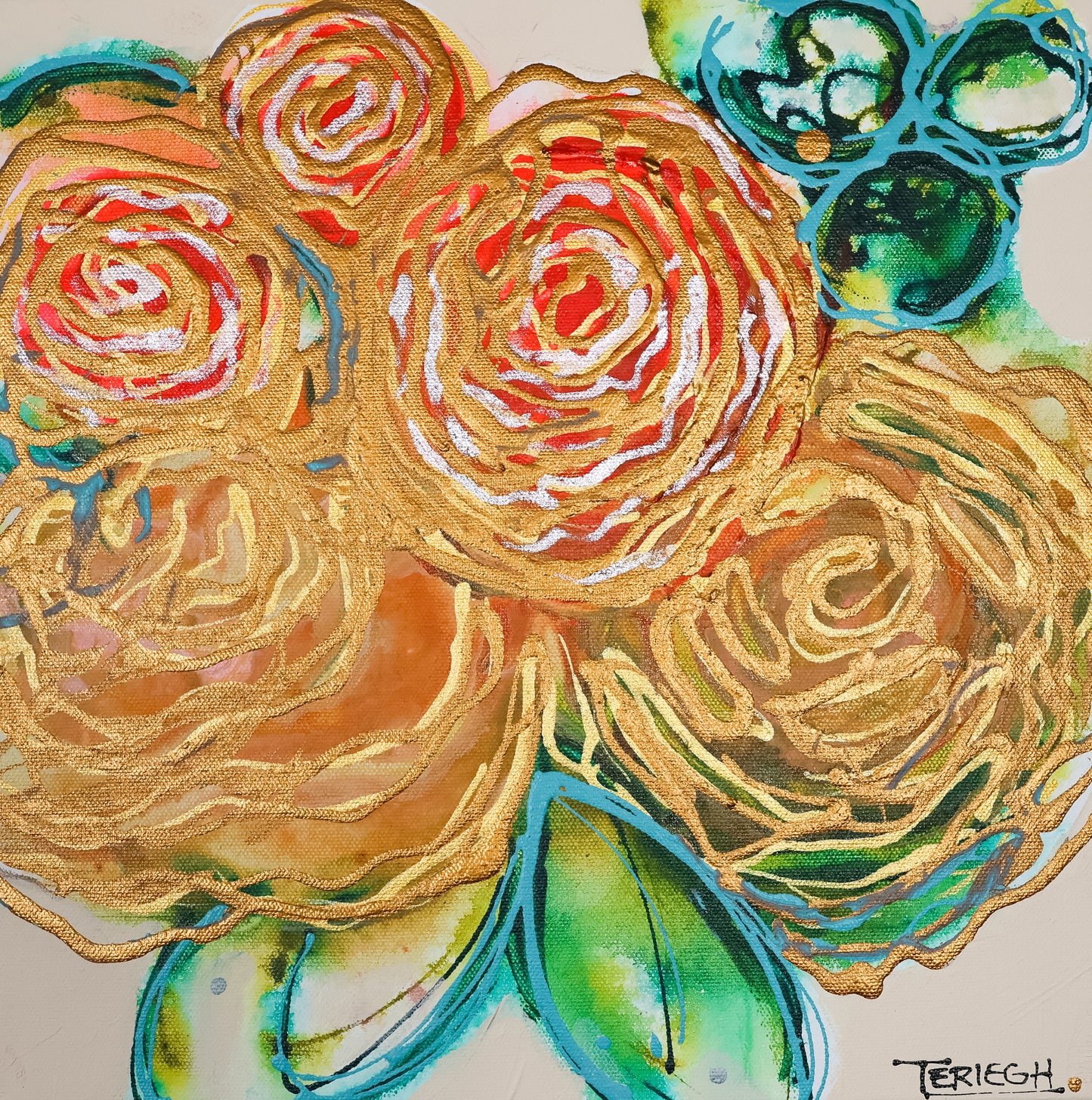 Love Light - Original Painting - 14" x 14"