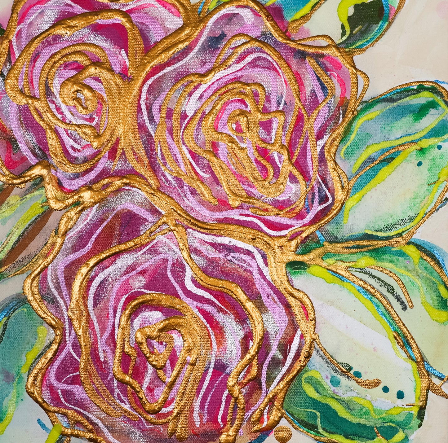 Real Love - Original Painting - 12" x 12"
