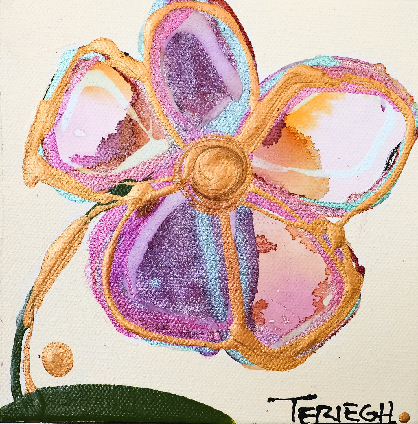 25S5 - Original Painting - 6" x 6"