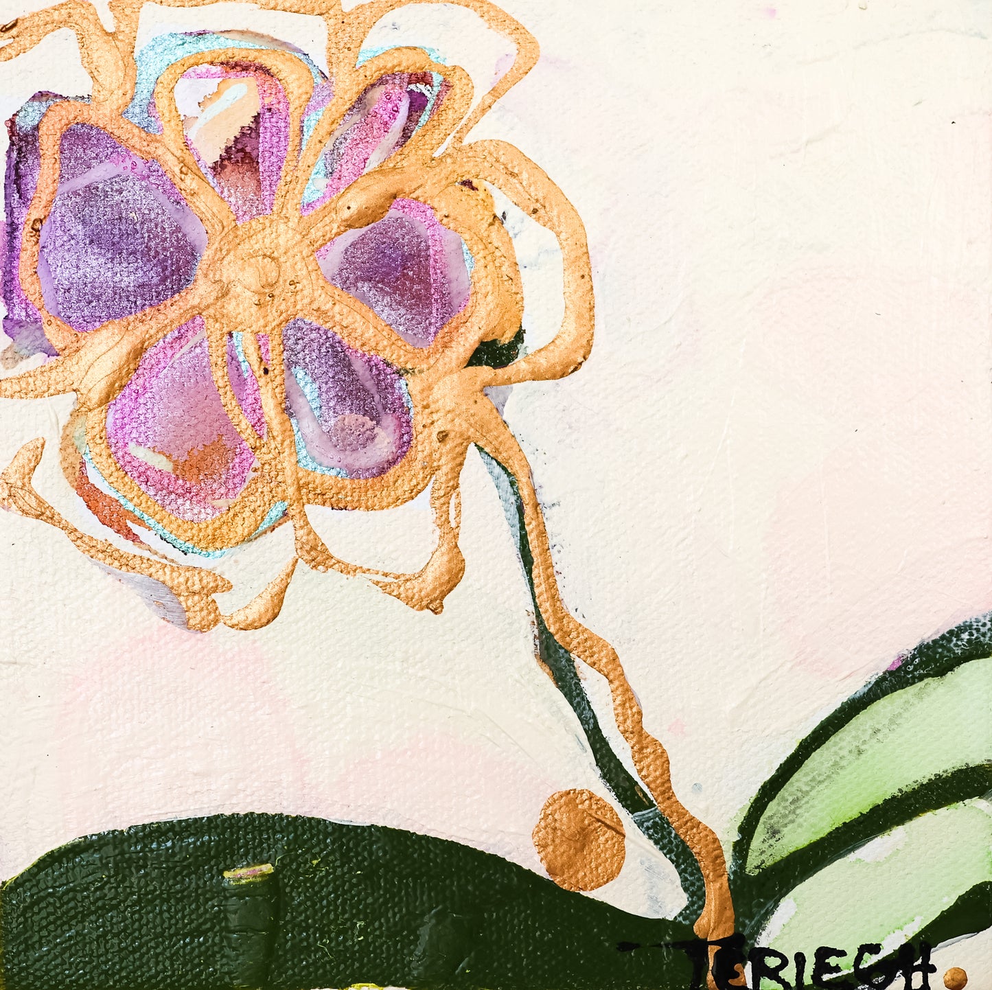 25S6 - Original Painting - 6" x 6"
