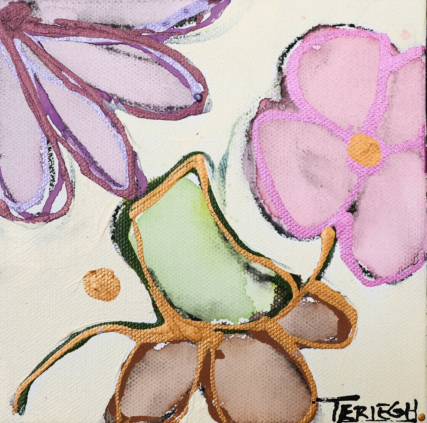 25S7 - Original Painting - 6" x 6"
