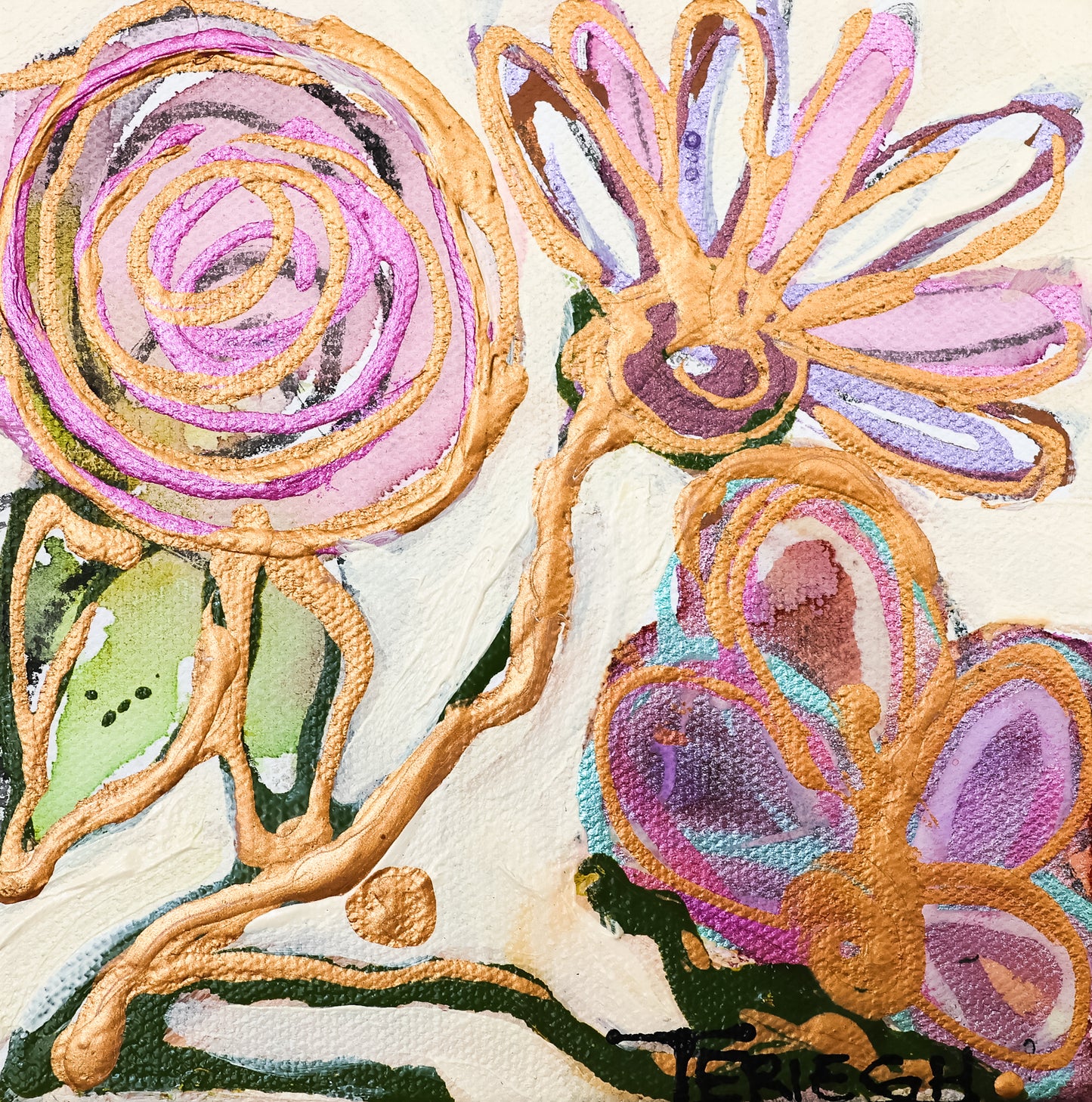 25S10 - Original Painting - 6" x 6"