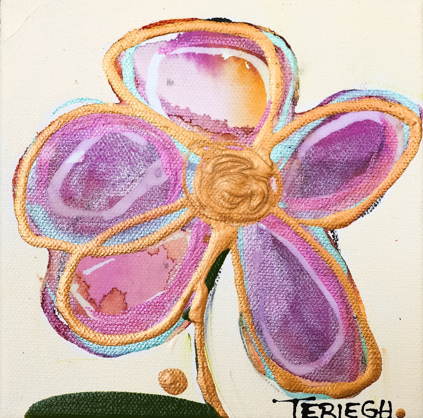 25S1 - Original Painting - 6" x 6"