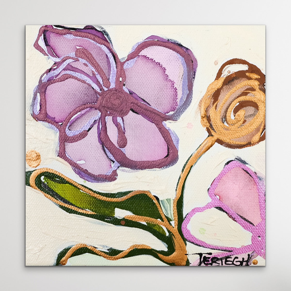 25S8 - Original Painting - 6" x 6"