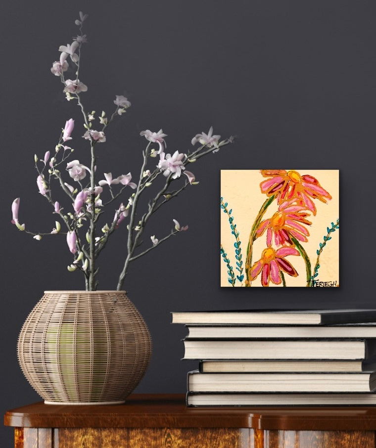 25F13 - Original Painting - 6" x 6"