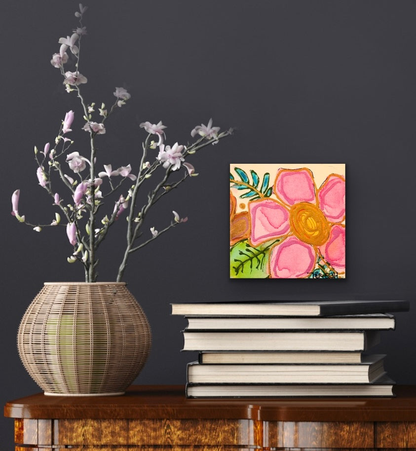 25F3 - Original Painting - 6" x 6"