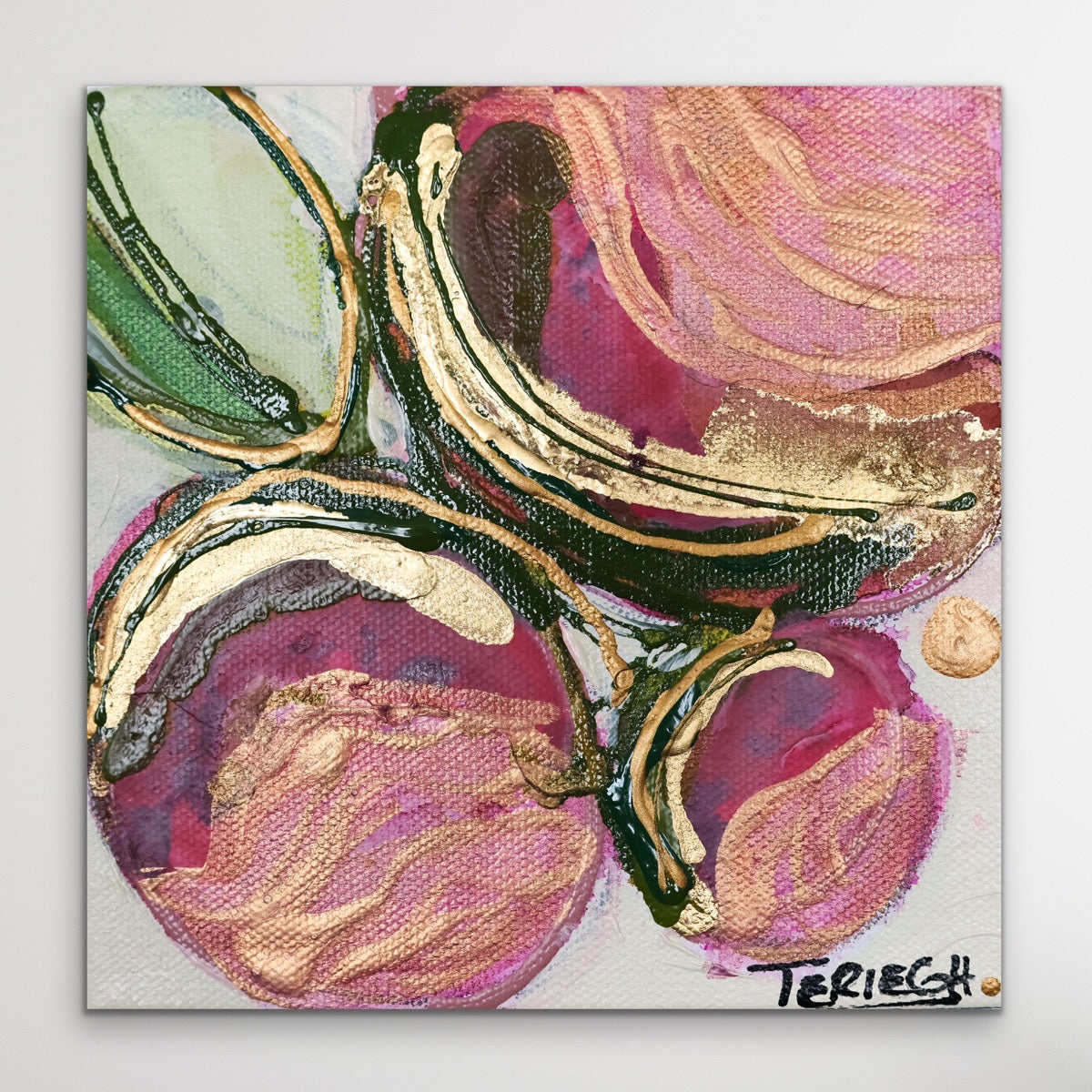 Petals - Original Painting - 6" x 6"