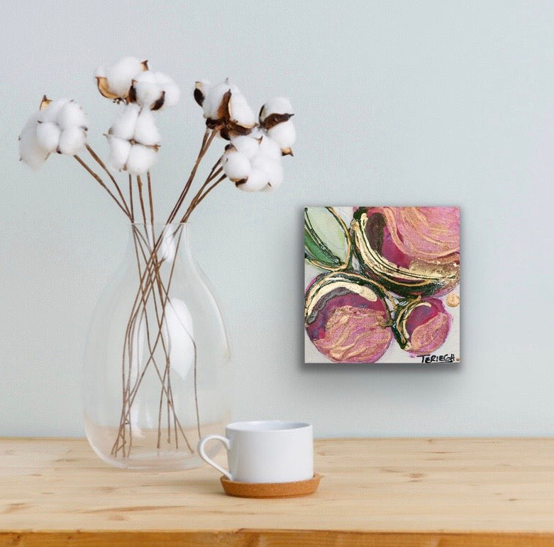 Petals - Original Painting - 6" x 6"