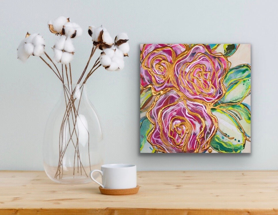 Real Love - Original Painting - 12" x 12"