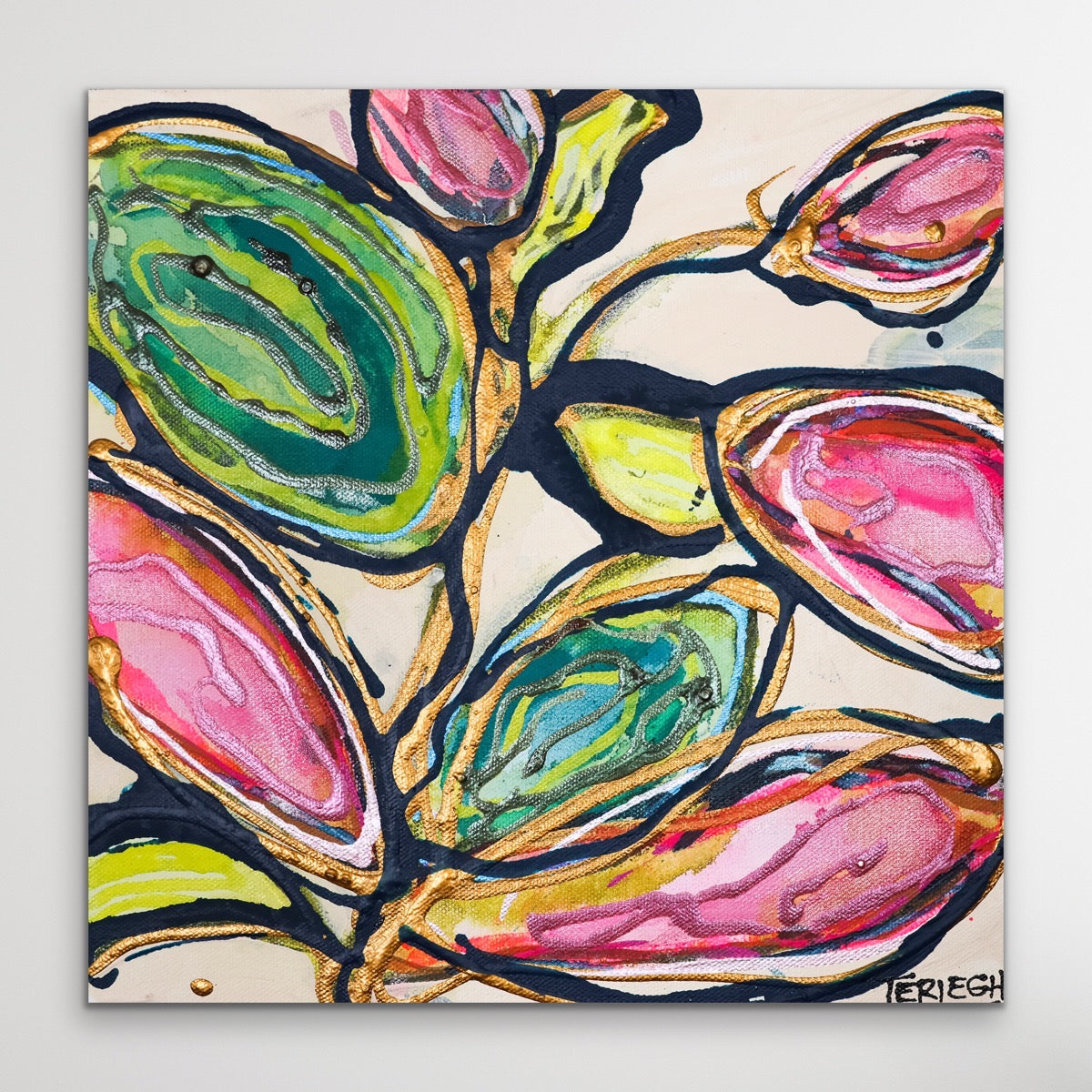 Glorious - Original Painting - 12" x 12"