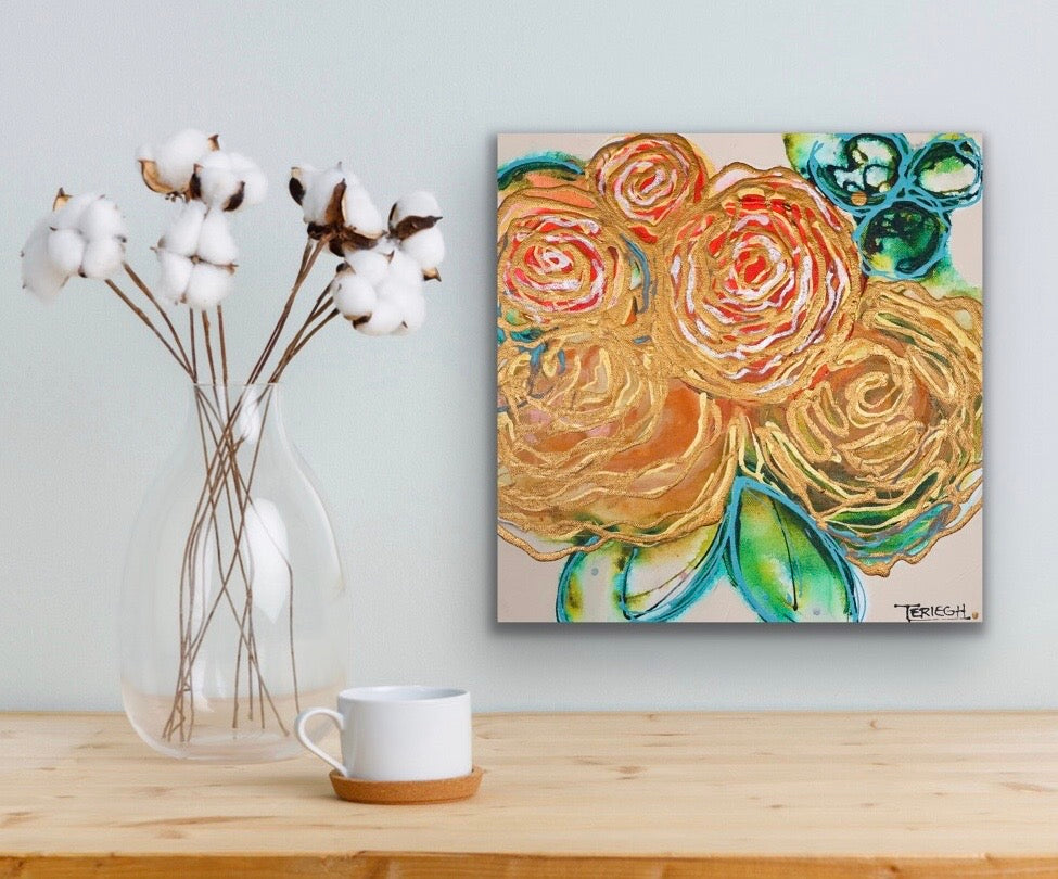 Love Light - Original Painting - 14" x 14"
