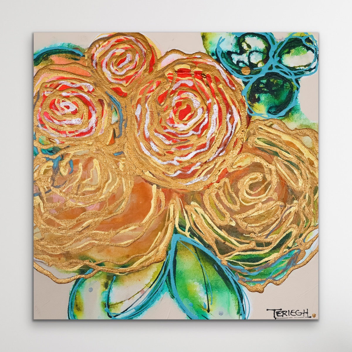 Love Light - Original Painting - 14" x 14"
