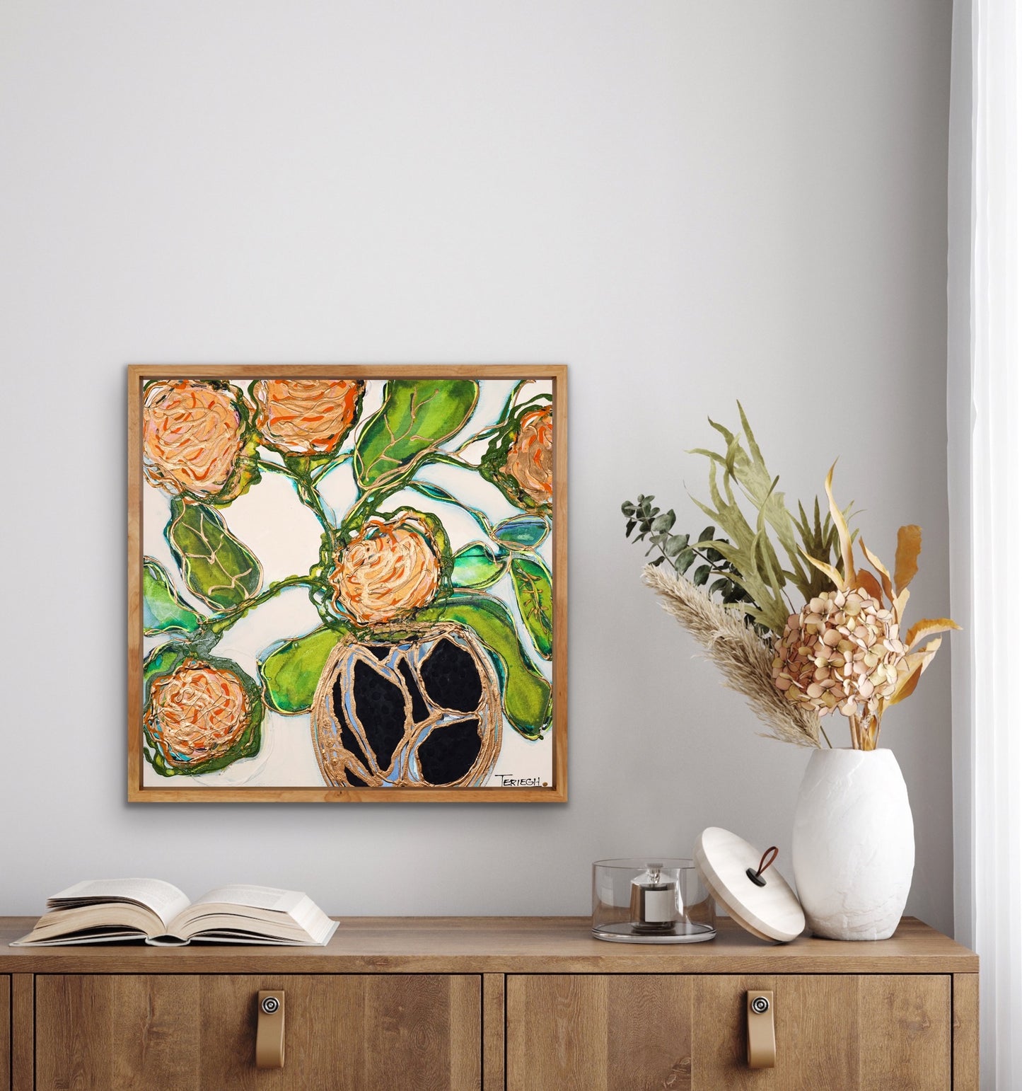 Joyful Flow - Original Painting - 24" x 24"