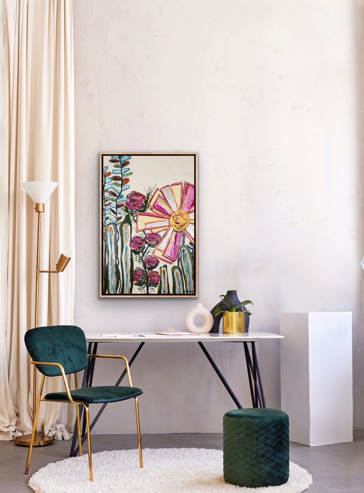 Contemplation - Original Painting - 36" x 24"