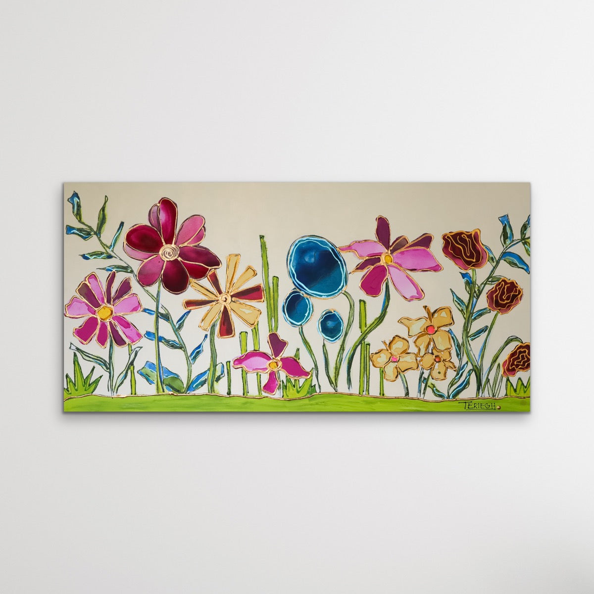 In My Feelings - Original Painting - 24" x 48"