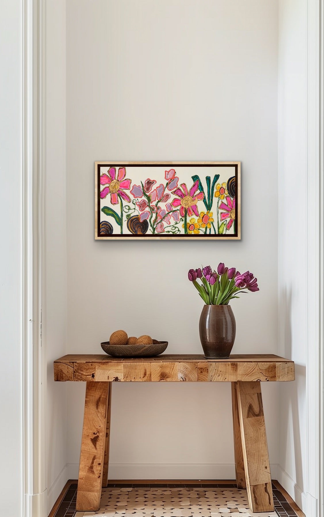 Beautifully Becoming - Original Painting - 15" x 30"