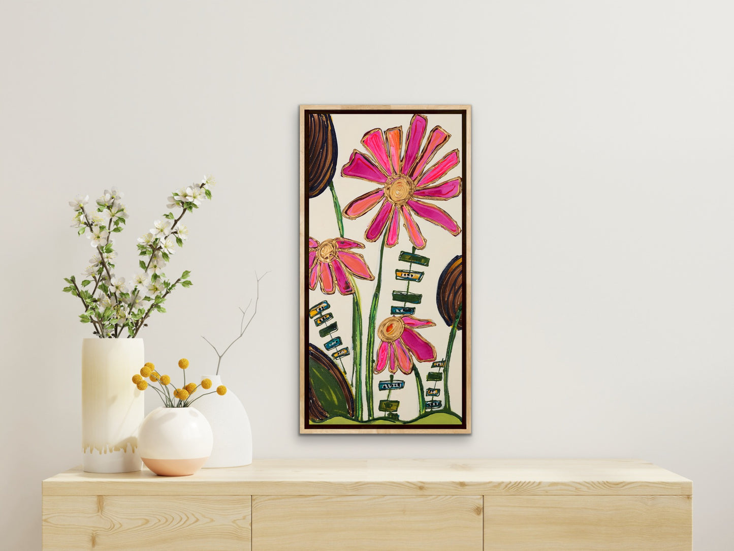 Beyond the Box - Original Painting - 30" x 15"