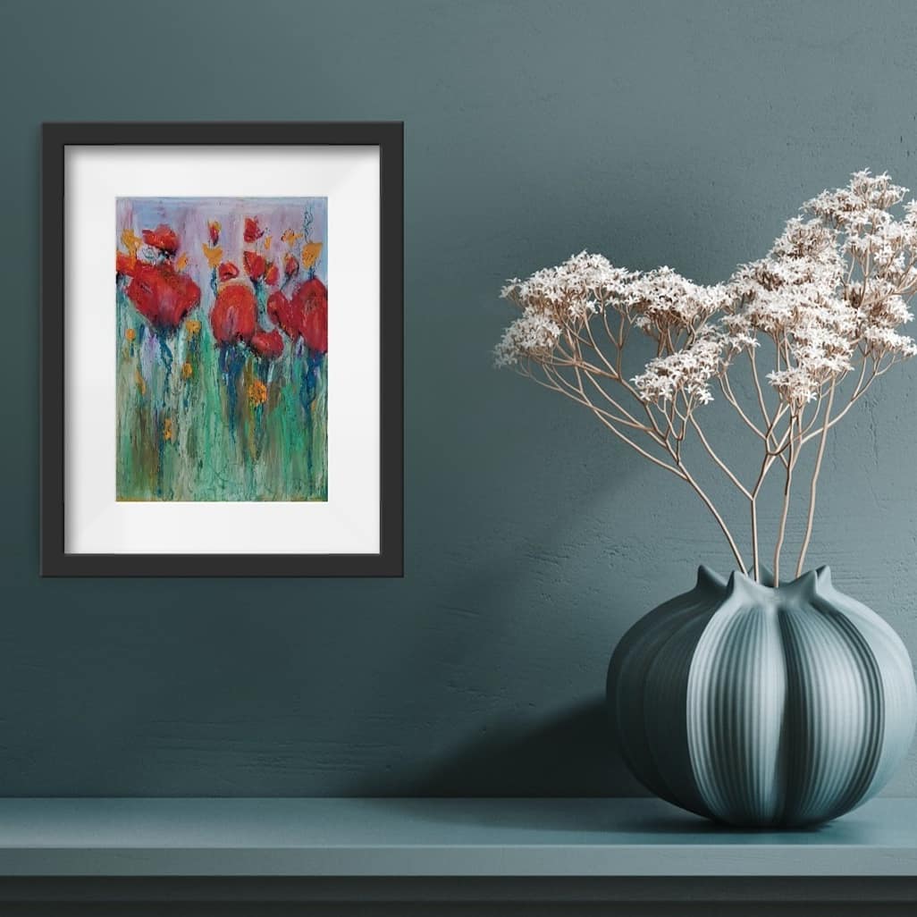 Firedance - Original Painting - 10" x 8"