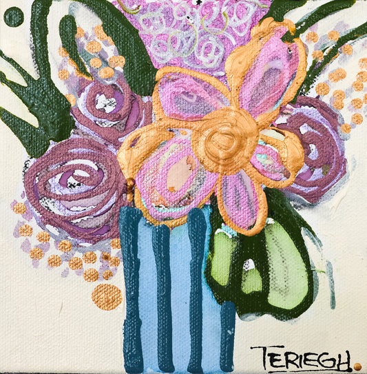 25S11  - Original Painting - 6" x 6"