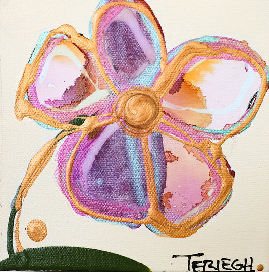 25S5  - Original Painting - 6" x 6"