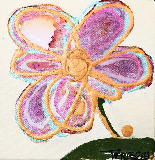 25S4  - Original Painting - 6" x 6"