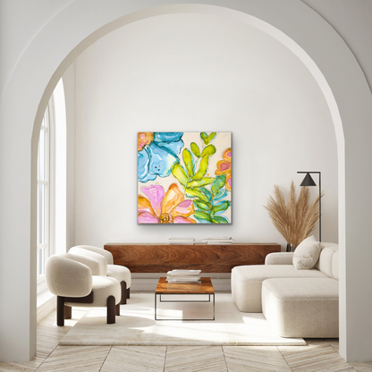 Beautiful Hour - Original Painting - 36" x 36"