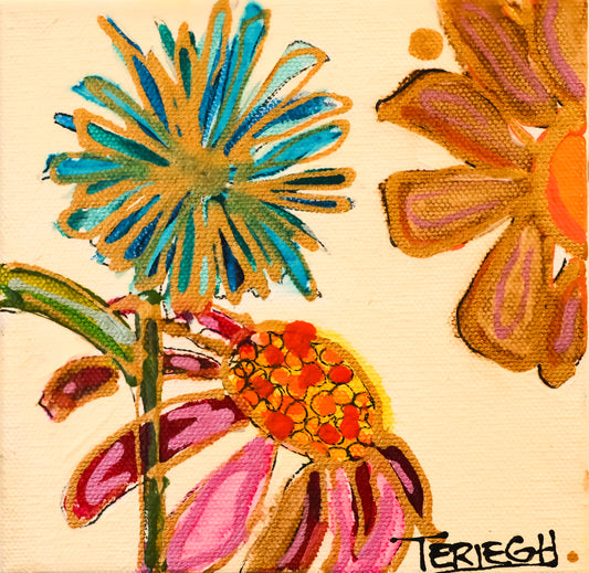 25F10 - Original Painting - 6" x 6"