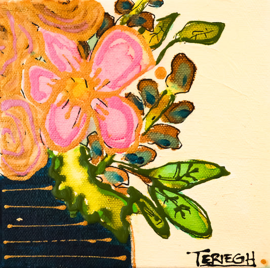 25F9 - Original Painting - 6" x 6"