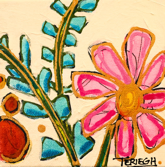 25F5 - Original Painting - 6" x 6"