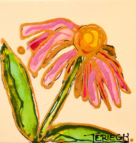 25F4 - Original Painting - 6" x 6"