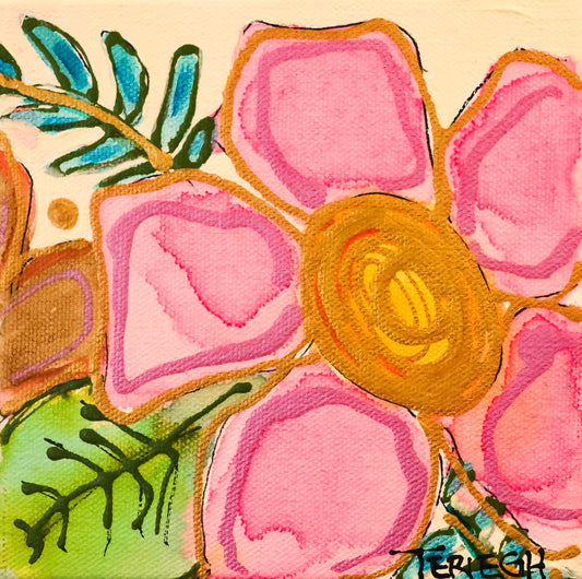 25F3 - Original Painting - 6" x 6"