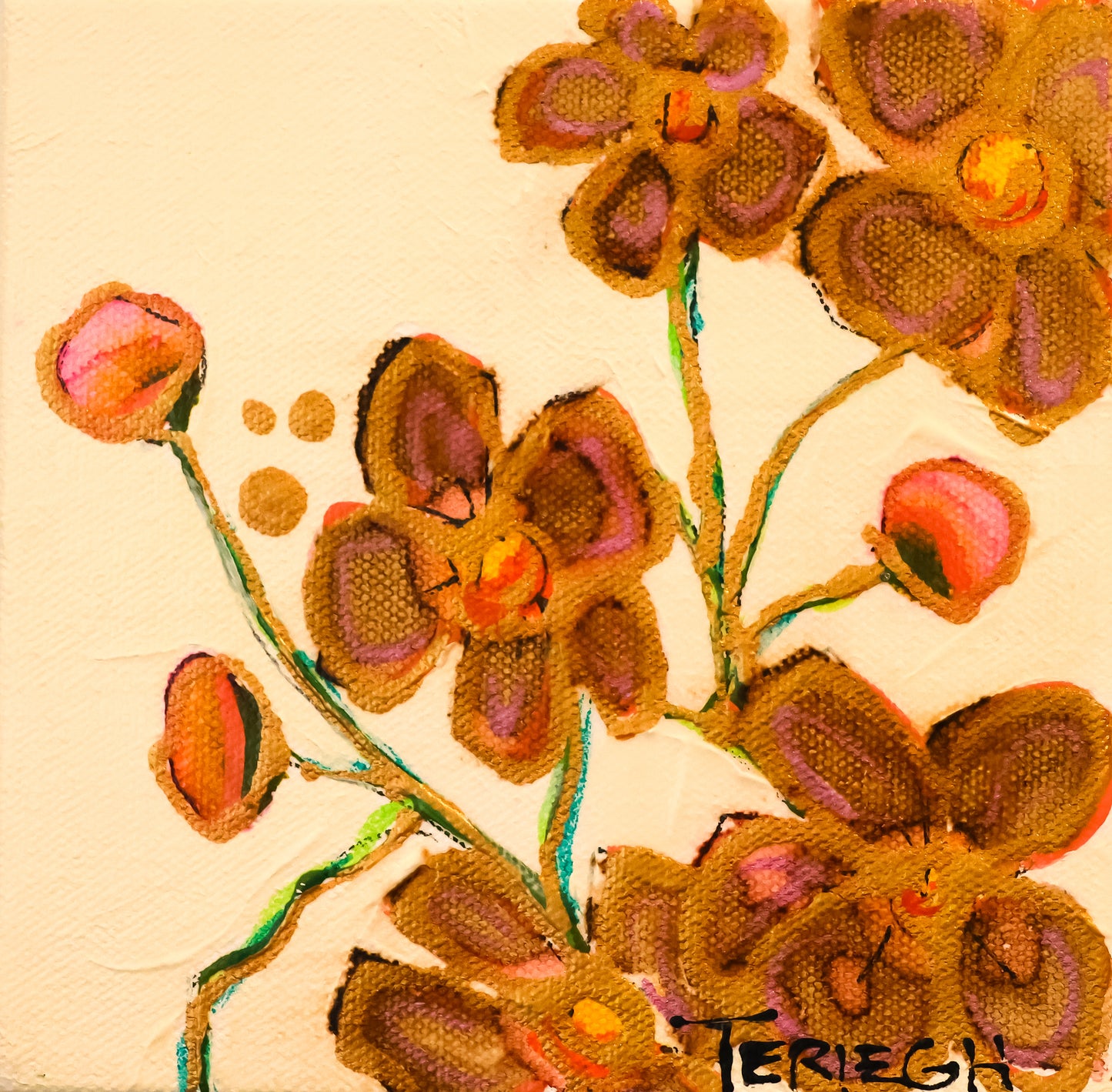 25F14 - Original Painting - 6" x 6"