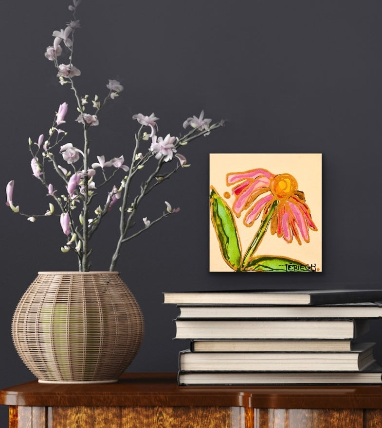 25F4 - Original Painting - 6" x 6"