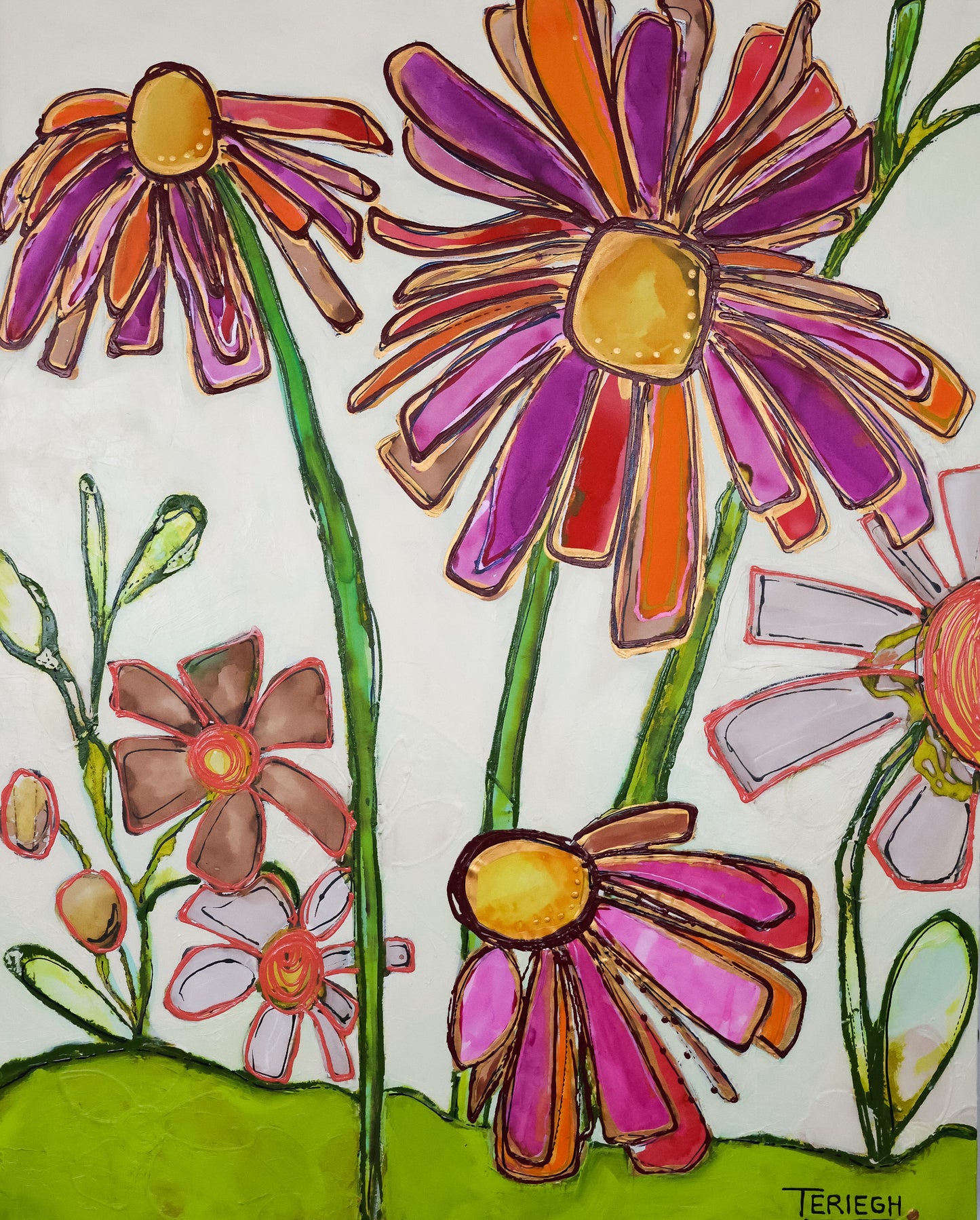 The Love Within - Original Painting - 60" x 48"