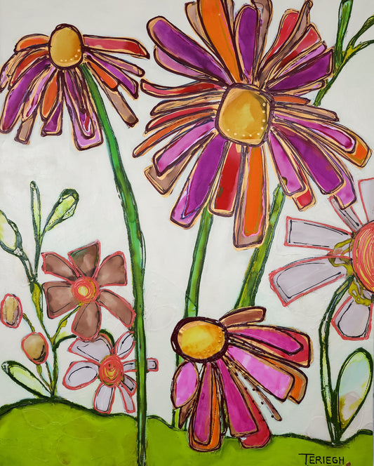 The Love Within - Original Painting - 60" x 48"