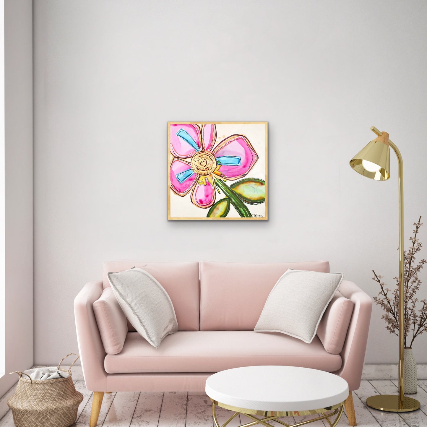 Whenever Your Around - Original Painting - 24" x 24"