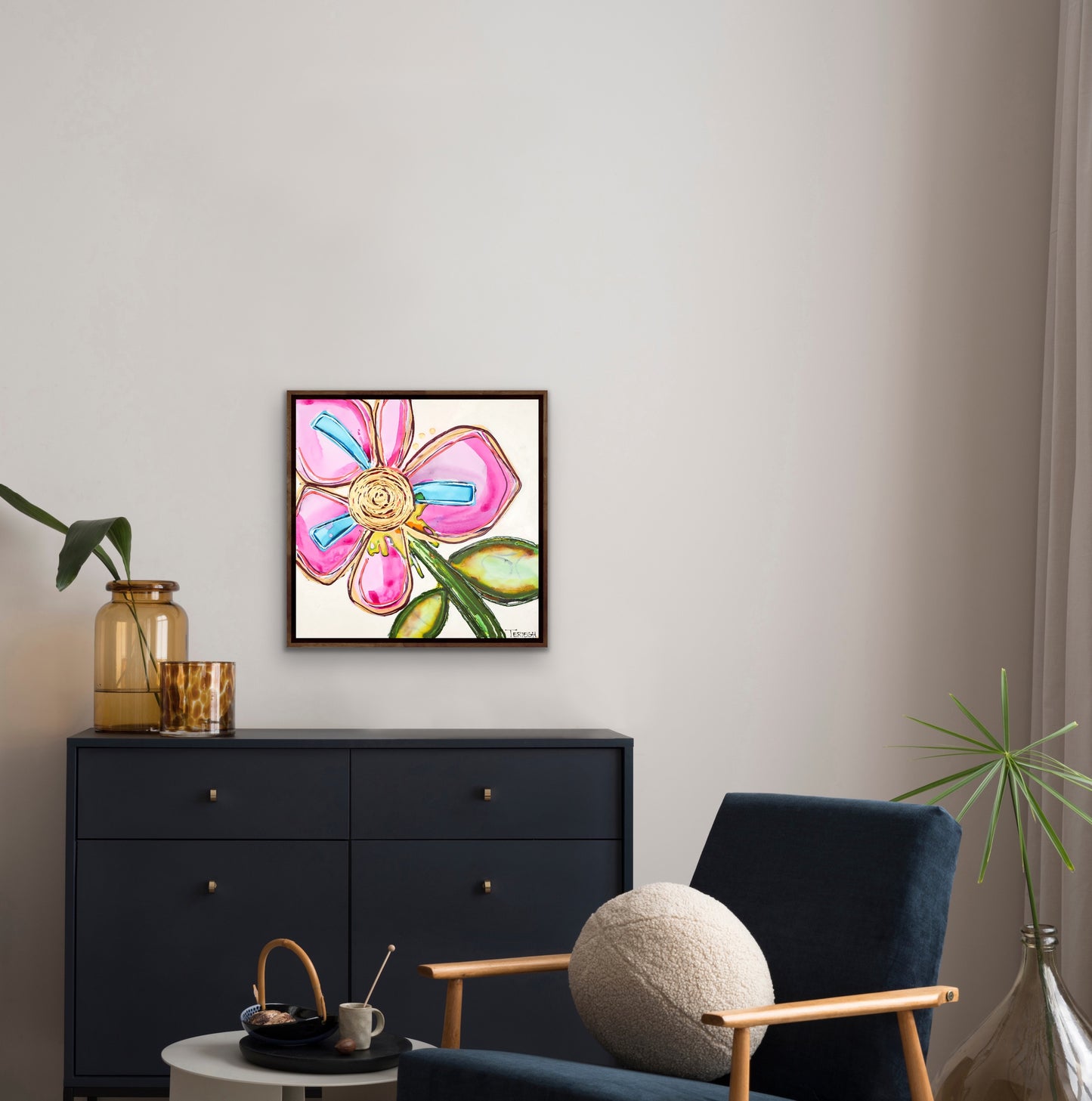 Whenever Your Around - Original Painting - 24" x 24"