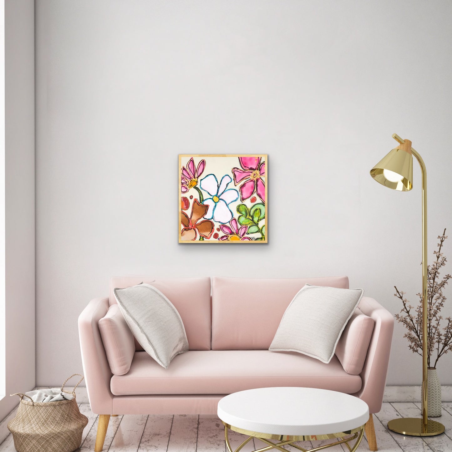 Butterflies - Original Painting - 20" x 20"