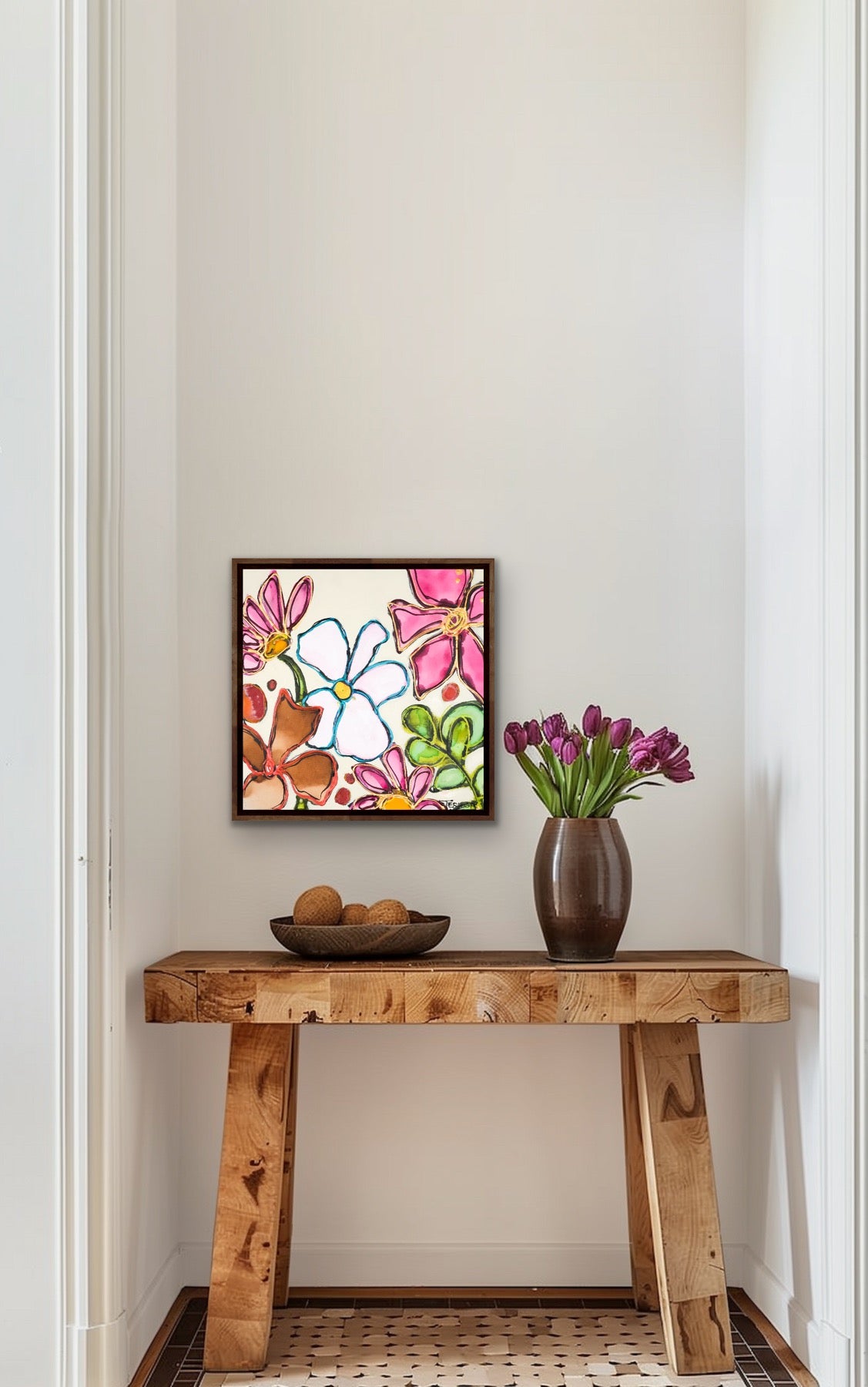 Butterflies - Original Painting - 20" x 20"