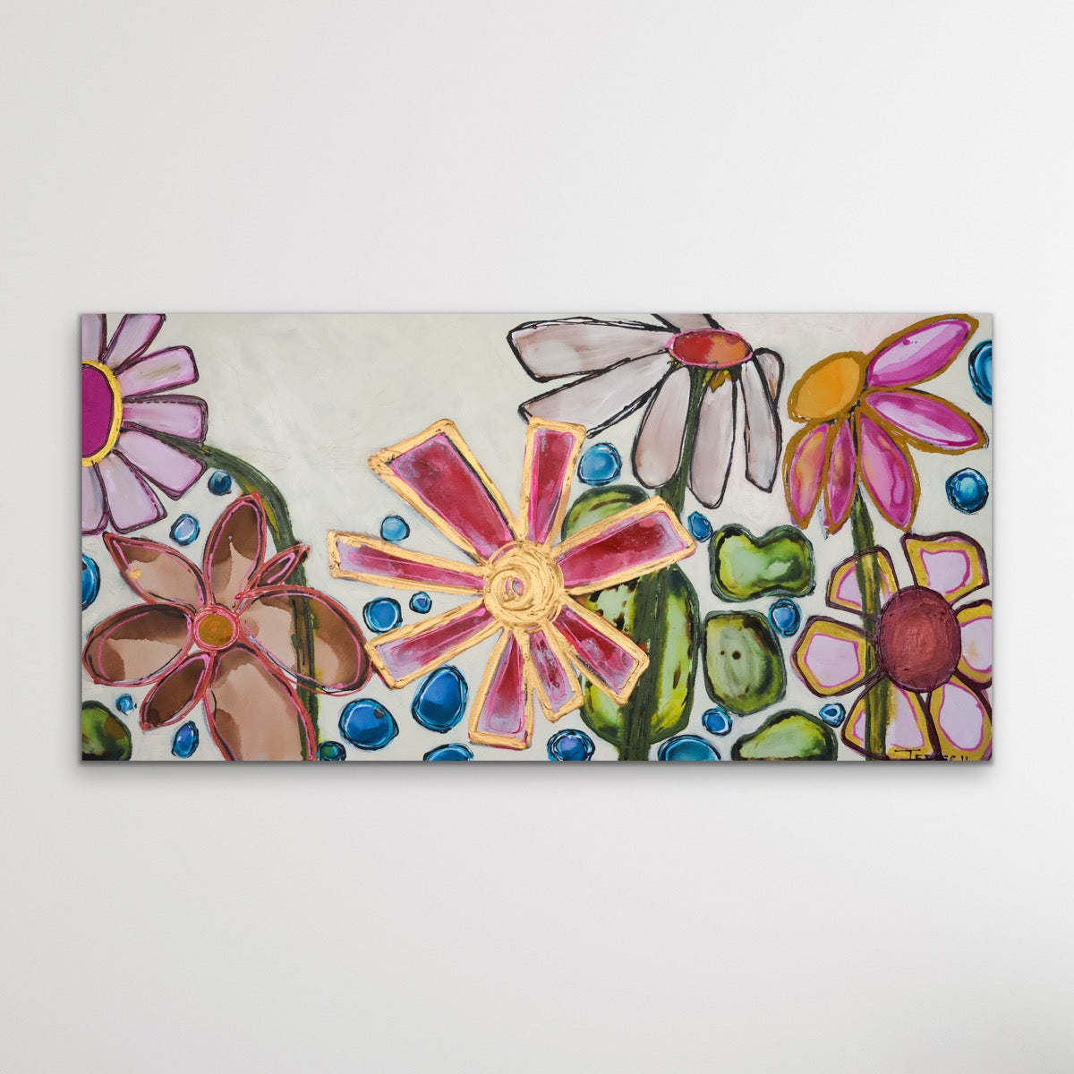 Somersaults - Original Painting - 24" x 48"