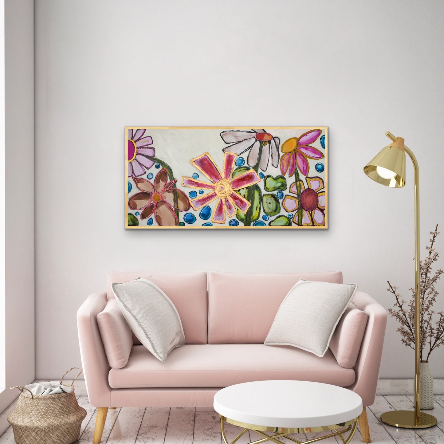 Somersaults - Original Painting - 24" x 48"