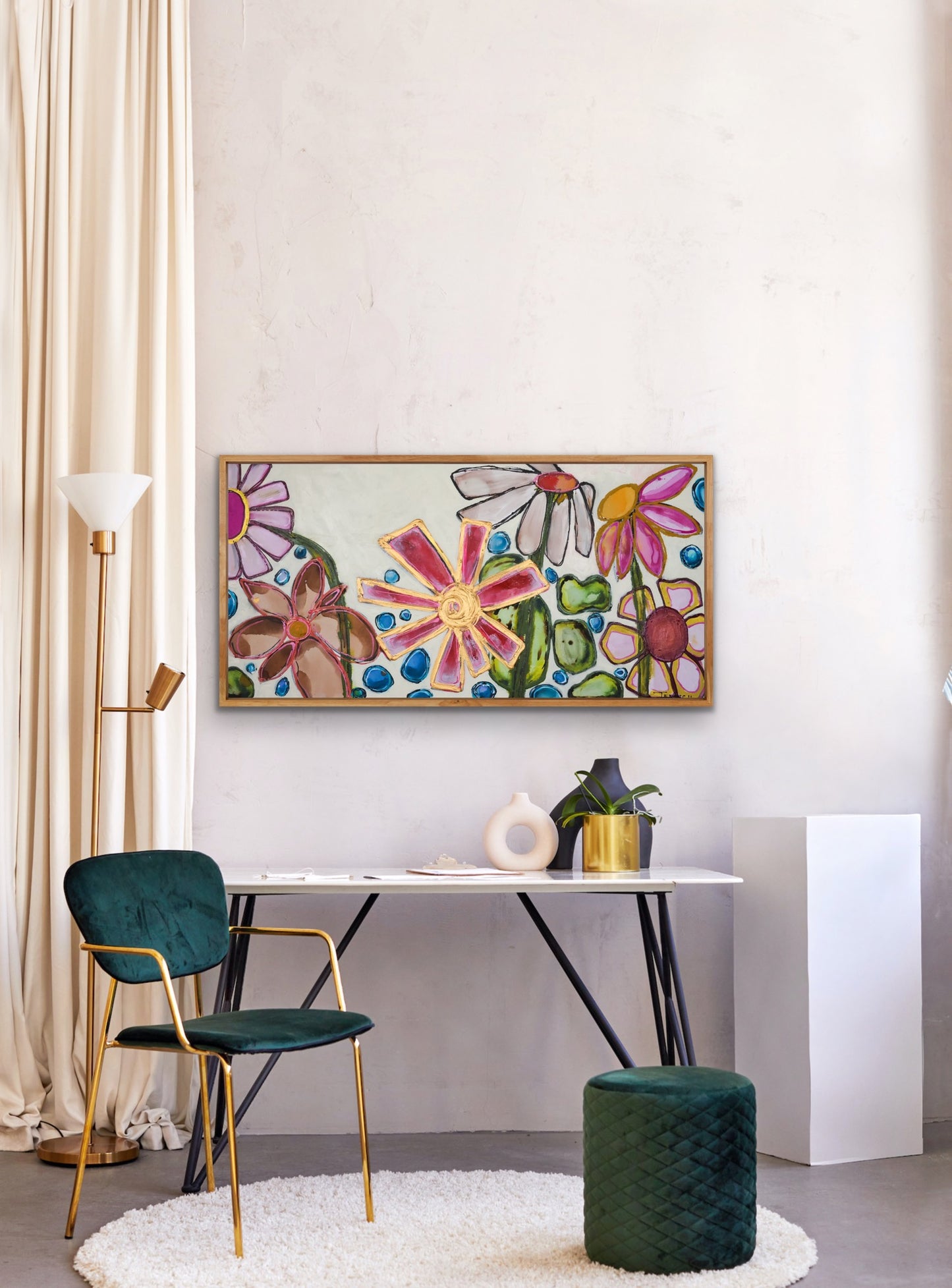 Somersaults - Original Painting - 24" x 48"