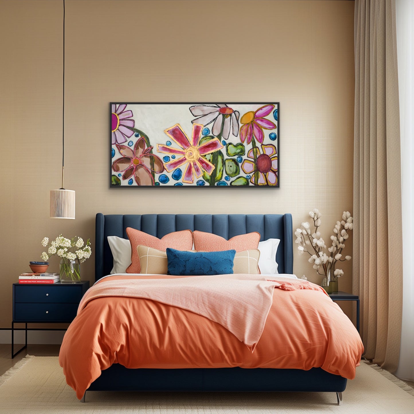 Somersaults - Original Painting - 24" x 48"