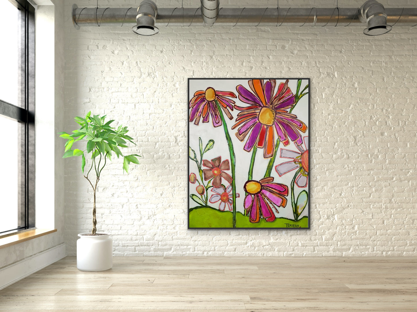 The Love Within - Original Painting - 60" x 48"