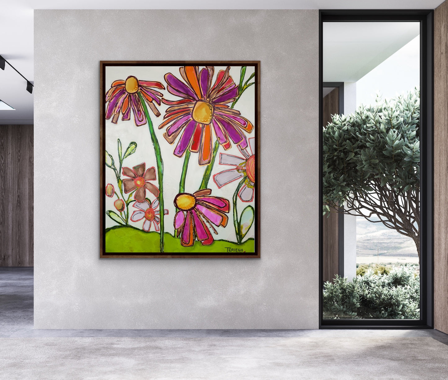 The Love Within - Original Painting - 60" x 48"