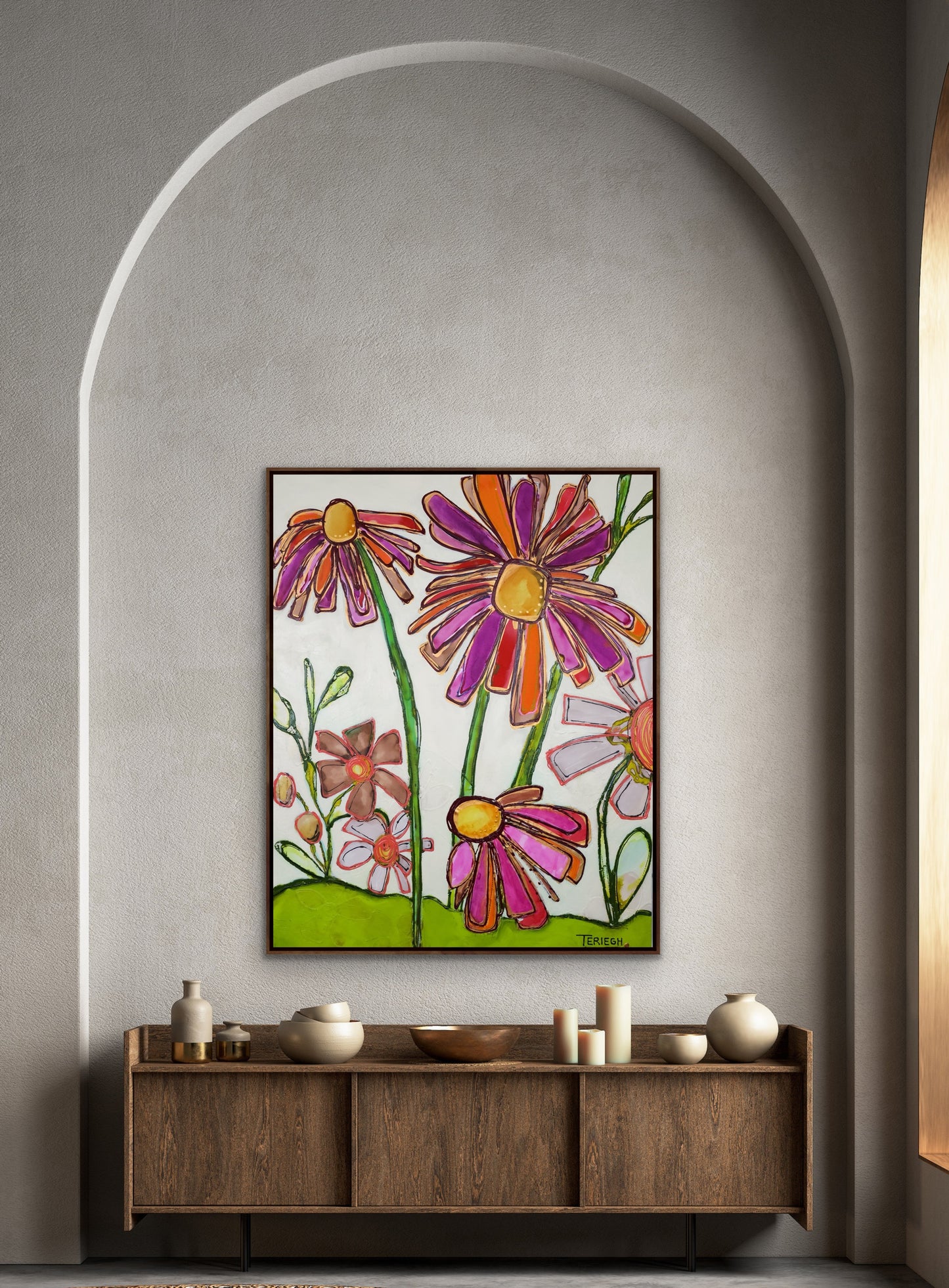 The Love Within - Original Painting - 60" x 48"