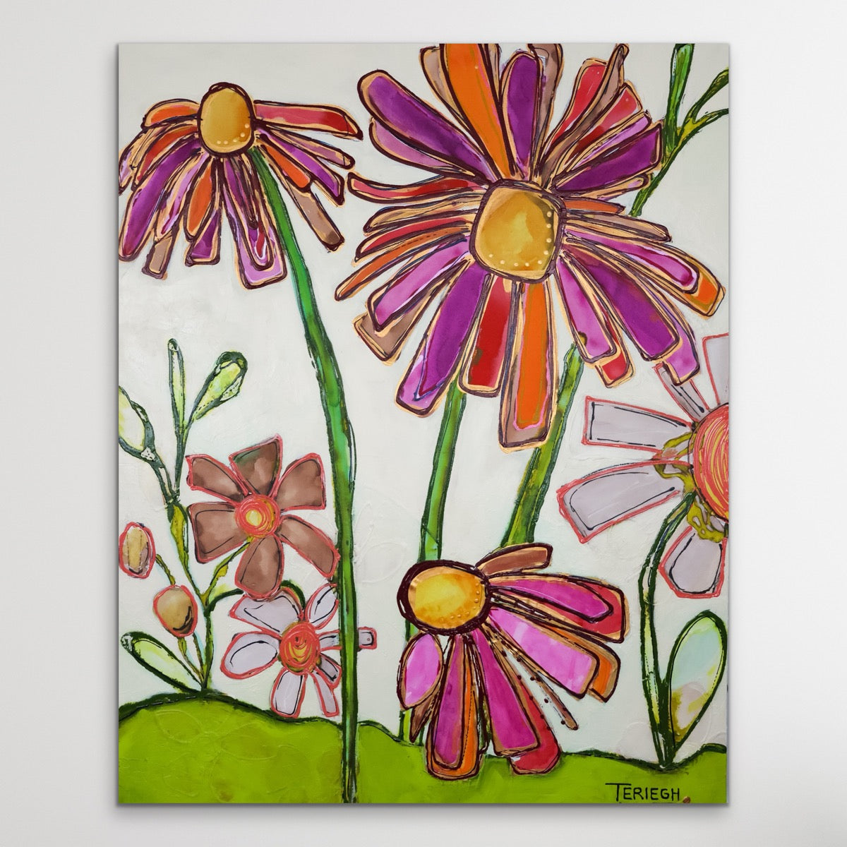 The Love Within - Original Painting - 60" x 48"