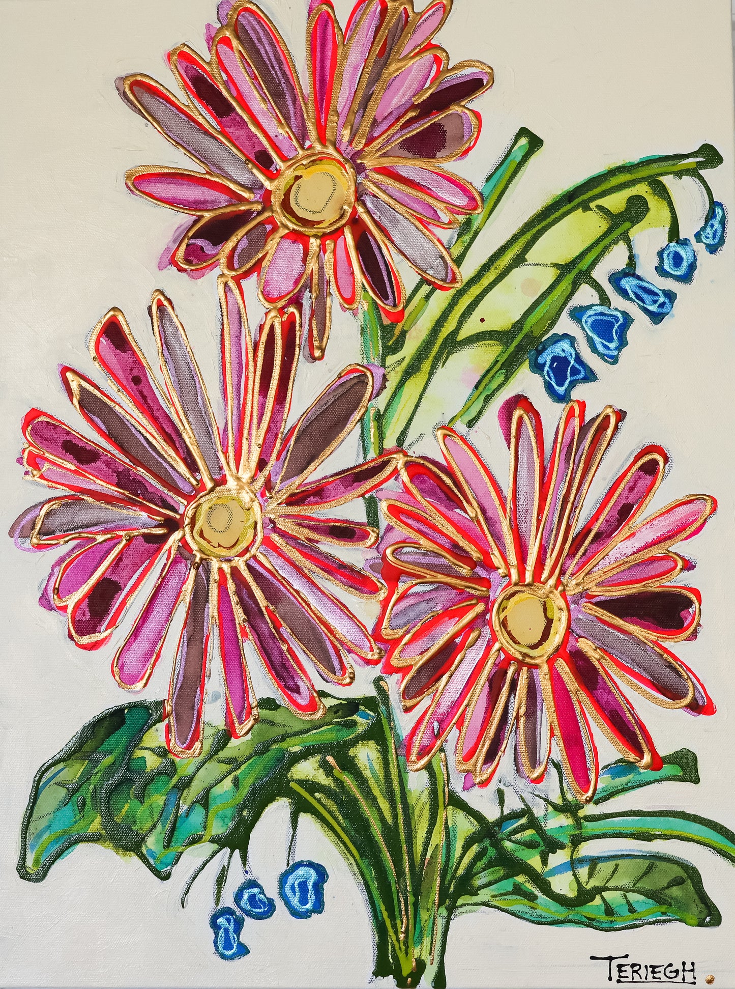 Four Letters - Original Painting - 24" x 18"