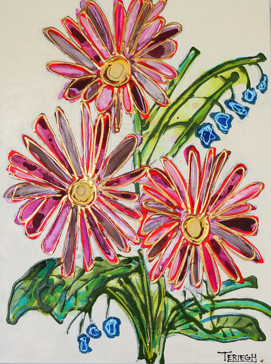 Four Letters - Original Painting - 24" x 18"