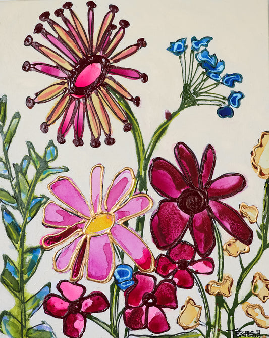 A Sweet Love - Original Painting - 20" x 16"